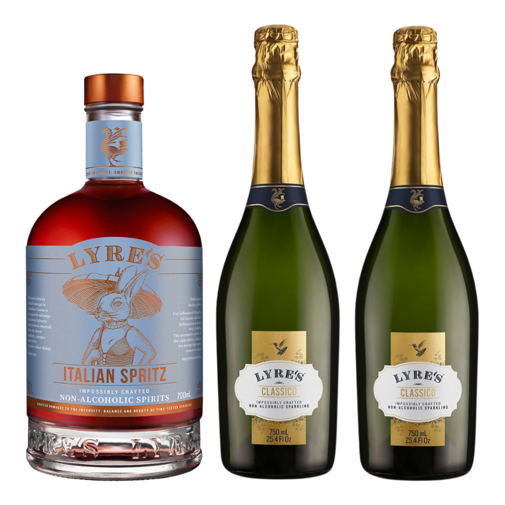 Lyre's Amalfi Spritz Grande - Non-Alcoholic Set - Italian Spritz & 2 x Classico Grande
