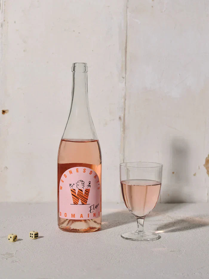 Wednesday's Domaine Rose Elan - Alcohol Free Rose Wine