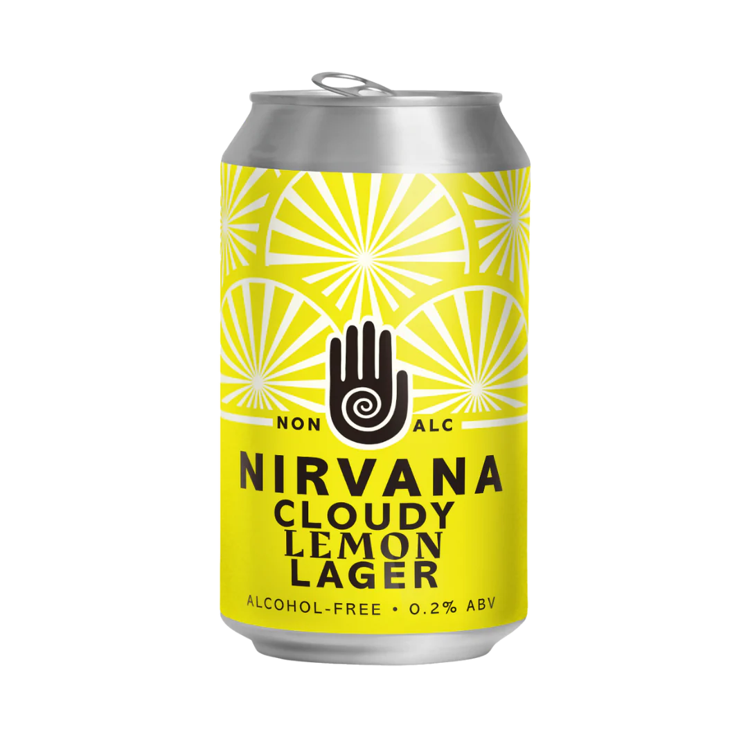 Nirvana Cloudy Lemon Lager – Alcohol Free Lager