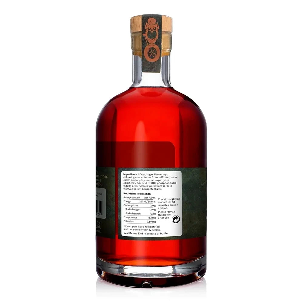 Anon No Groni
- Non Alcoholic Gin Negroni Alternative