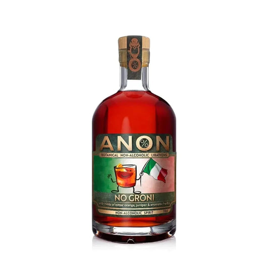 Anon No Groni
- Non Alcoholic Gin Negroni Alternative