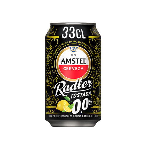 Amstel Radler Tostada 0.0% - Non Alcoholic Radler Beer