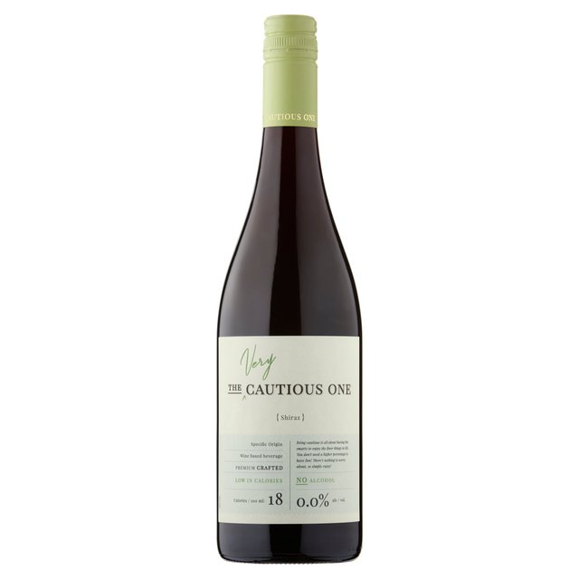 The Very Cautious One | Shiraz NV | Non Alcoholic Red Wine