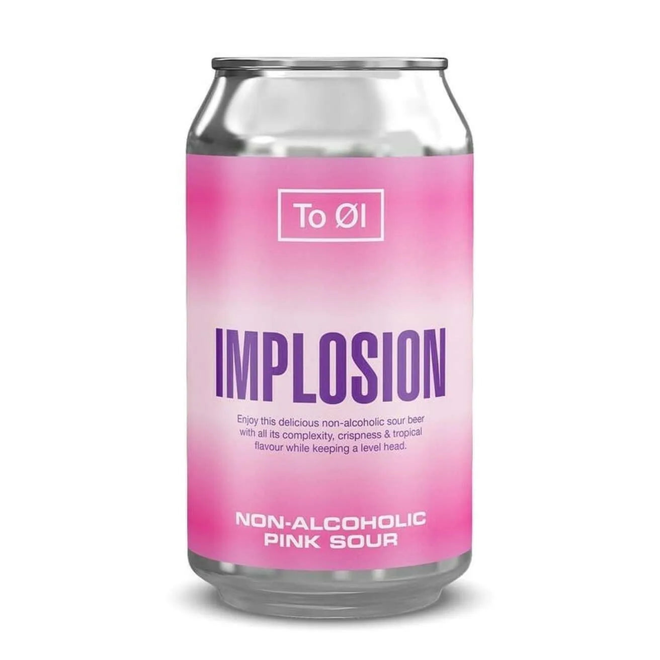 To Øl Implosion PINK – Alcohol Free Fruited Sour