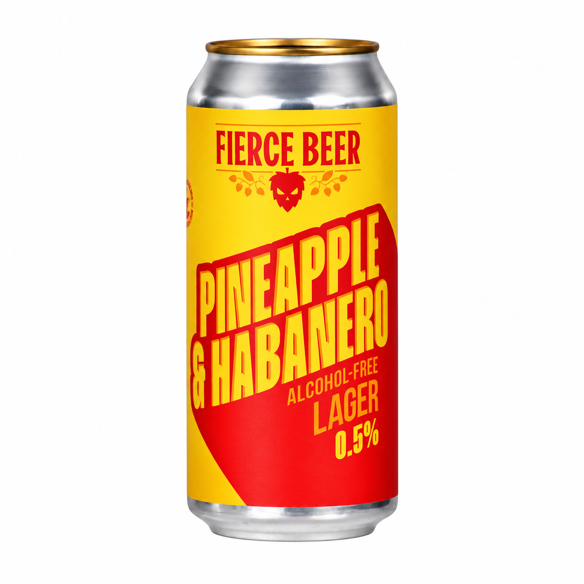 Fierce Pineapple & Habanero - Alcohol Free Golden Lager