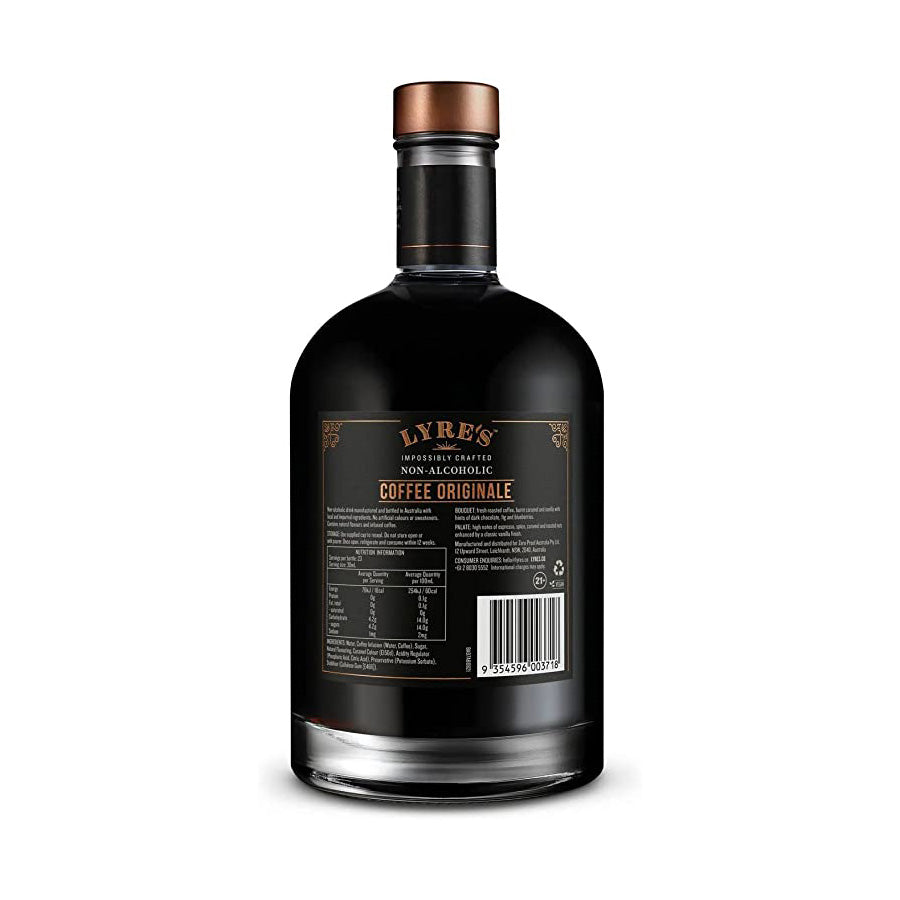 Lyre's Espresso Martini | Coffee Originale & White Cane | Non-Alcoholic Set