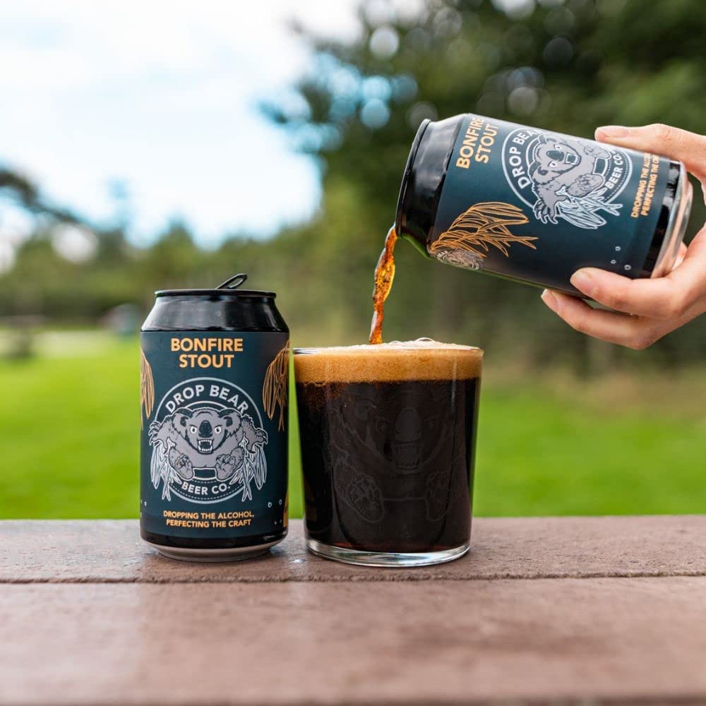 Drop Bear Bonfire Stout - Non Alcoholic Stout