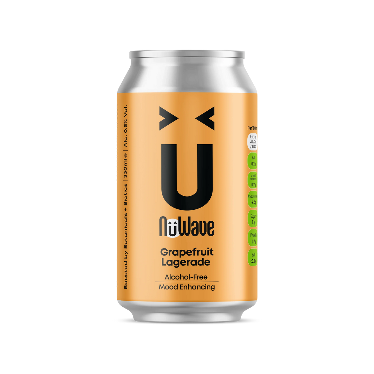 NuWave Grapefruit Lagerade - Alcohol Free Citrus Lager