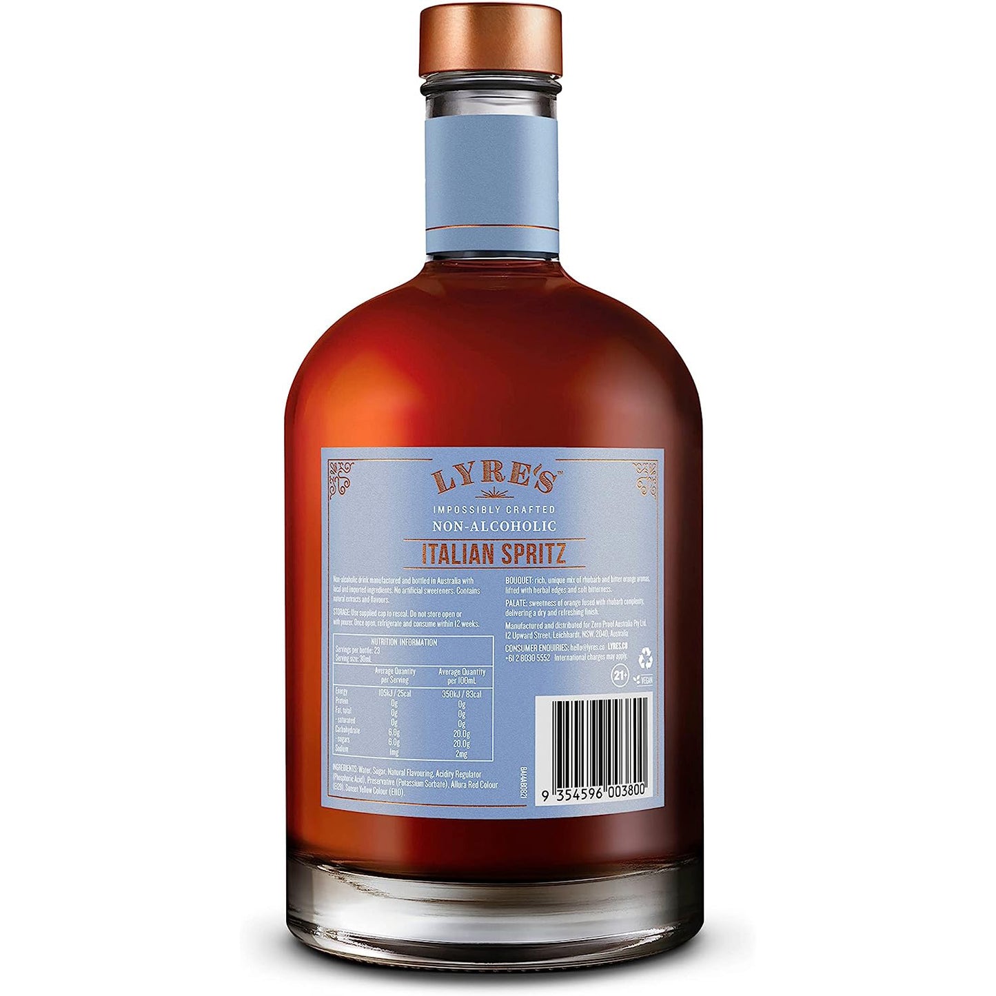 Lyre's Award Winning Amalfi Spritz Grande - Non-Alcoholic Set (Pack of 3)