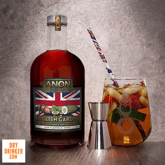 ANON English Garden - Non Alcoholic British summer cocktail alternative