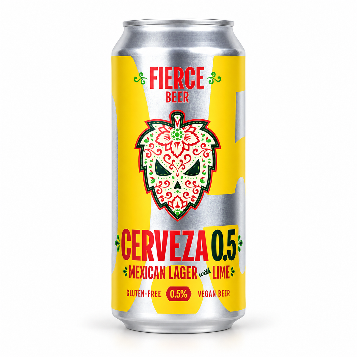 Fierce Cerveza 0.5 - Alcohol Free Lager