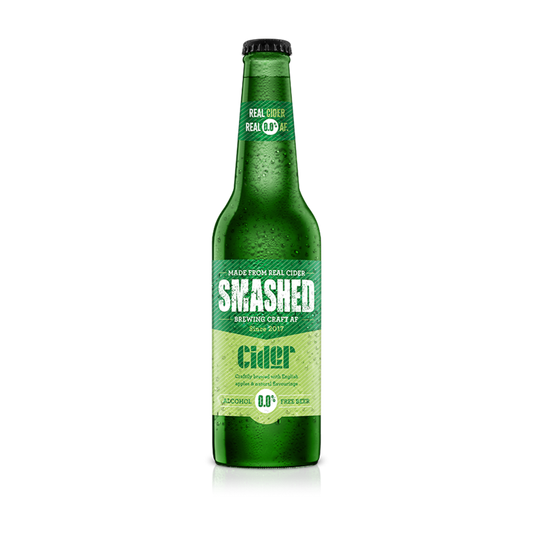 Smashed British Alcohol Free Cider - Award Winning Craft Apple Cider