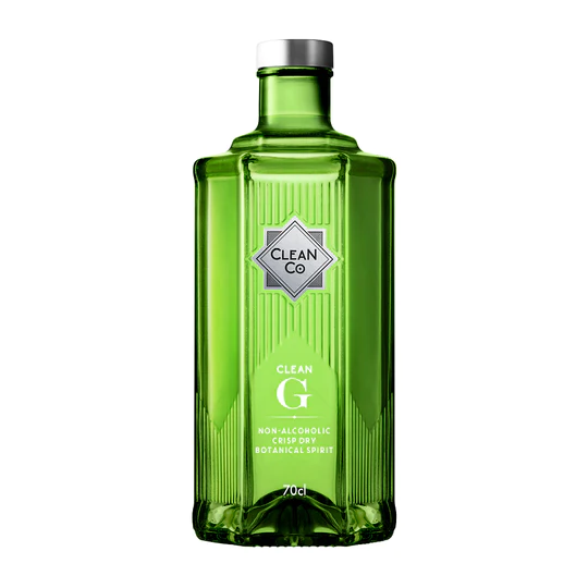 CleanCo's Gin-Lovers' Delight: Clean G & Rhubarb Twin Pack | Non Alcoholic Gin Alternative