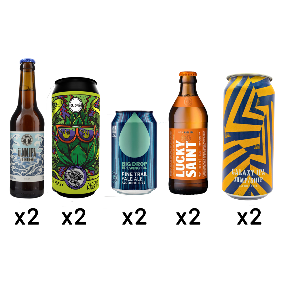 Non Alcoholic IPA Mixed Case (10 Drinks)