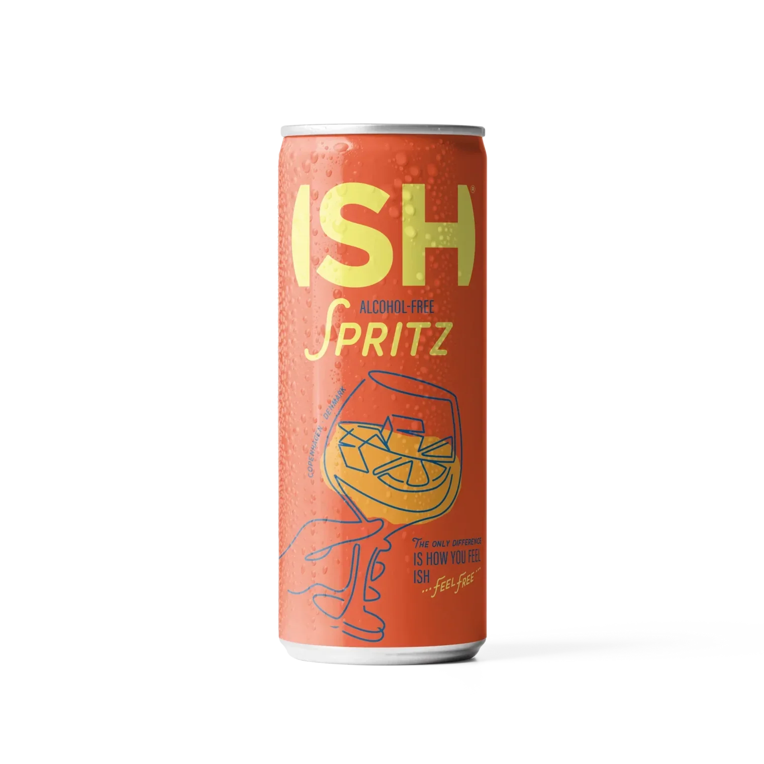 ISH Non Alcoholic Spritz 250ml - Alcohol Free Cocktail - Alcohol Free Aperitif Cocktail