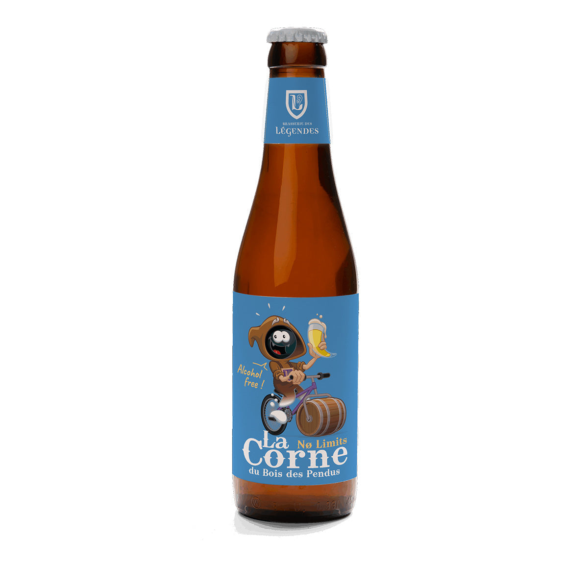 La Corne No Limits NA - Alcohol Free Belgian Blonde Beer