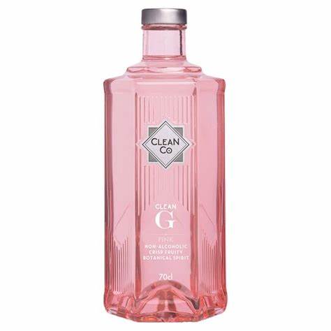 CleanCo Clean G - Pink - Non Alcoholic Gin Alternative