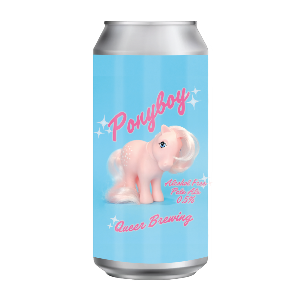 Queer Brewing Ponyboy – Alcohol Free Pale Ale 0.5%