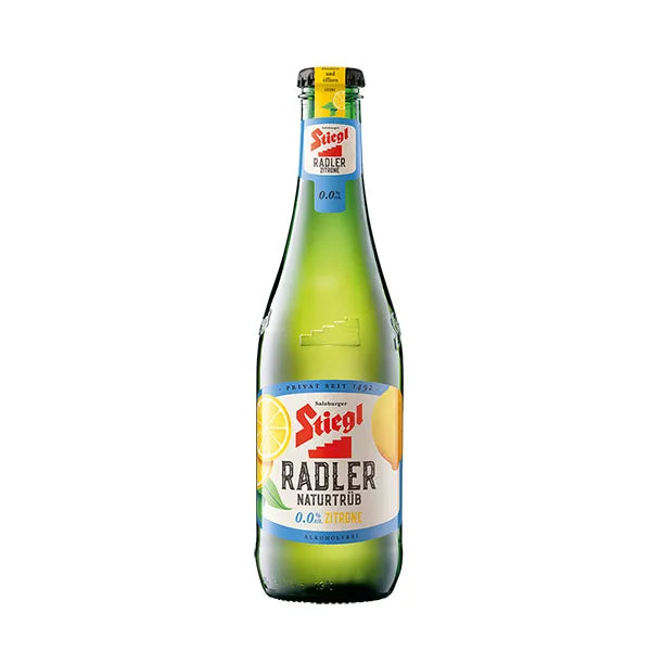 Stiegl Radler Zitrone 0.0% – Alcohol Free Lemon Radler