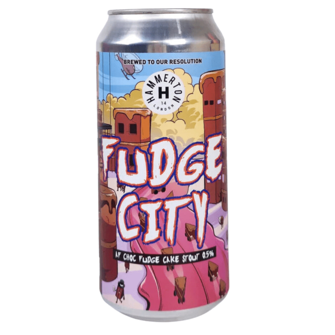 Hammerton Fudge City AF – Alcohol-Free Chocolate Fudge Cake Stout