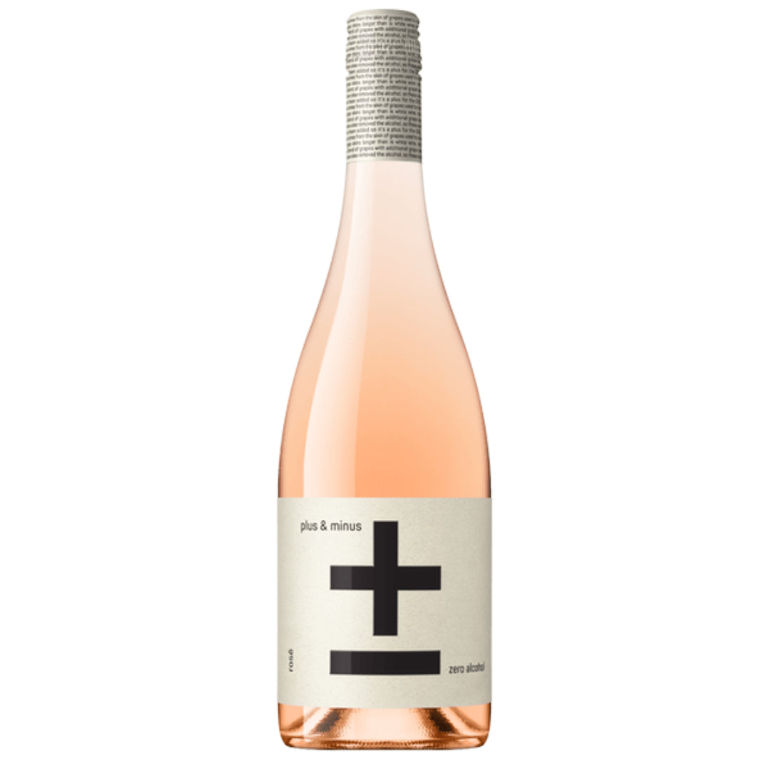 Plus & Minus Zero Alcohol - Alcohol Free Rosé Wine