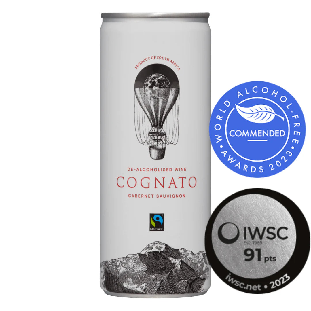 Cognato South African Cabernet Sauvignon - Alcohol Free Red Wine Can