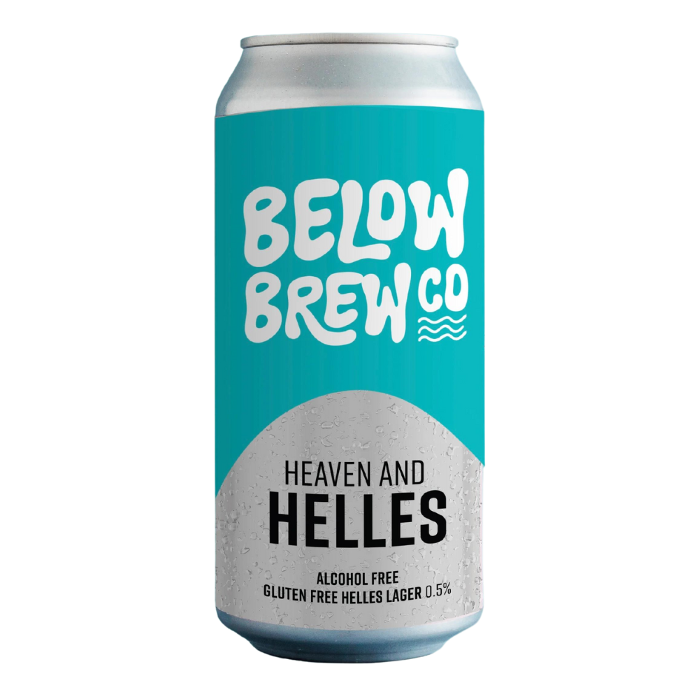 Below Brew Co Heaven & Helles - Non Alcoholic Helles