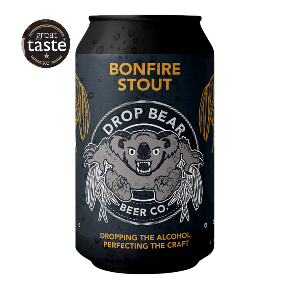 Drop Bear Bonfire Stout - Non Alcoholic Stout