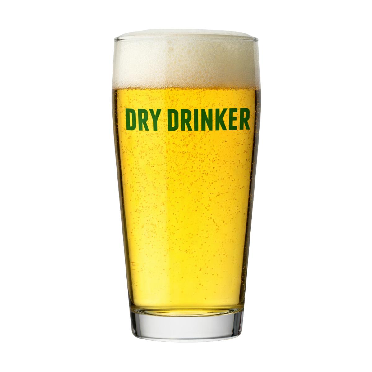 Dry Drinker Glass