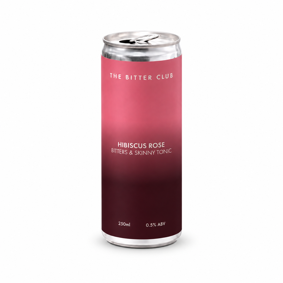 The Bitter Club Hibiscus Rose - Alcohol Free Bitters & Tonic