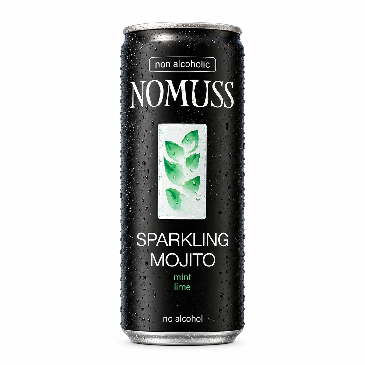 NOMUSS Sparkling Mojito - Alcohol Free Mocktail