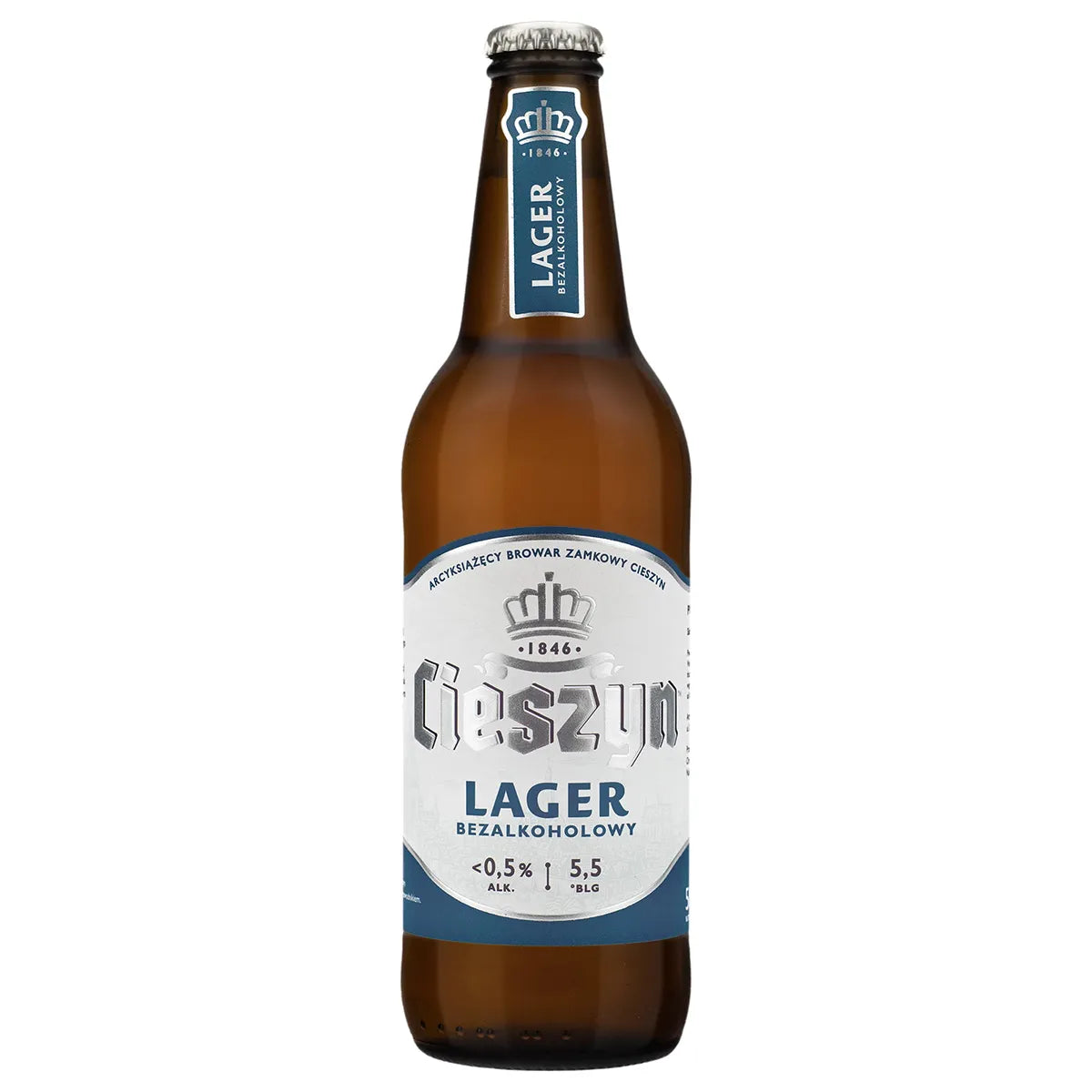Cieszyn Lager 0.5% – Alcohol Free Polish Lager