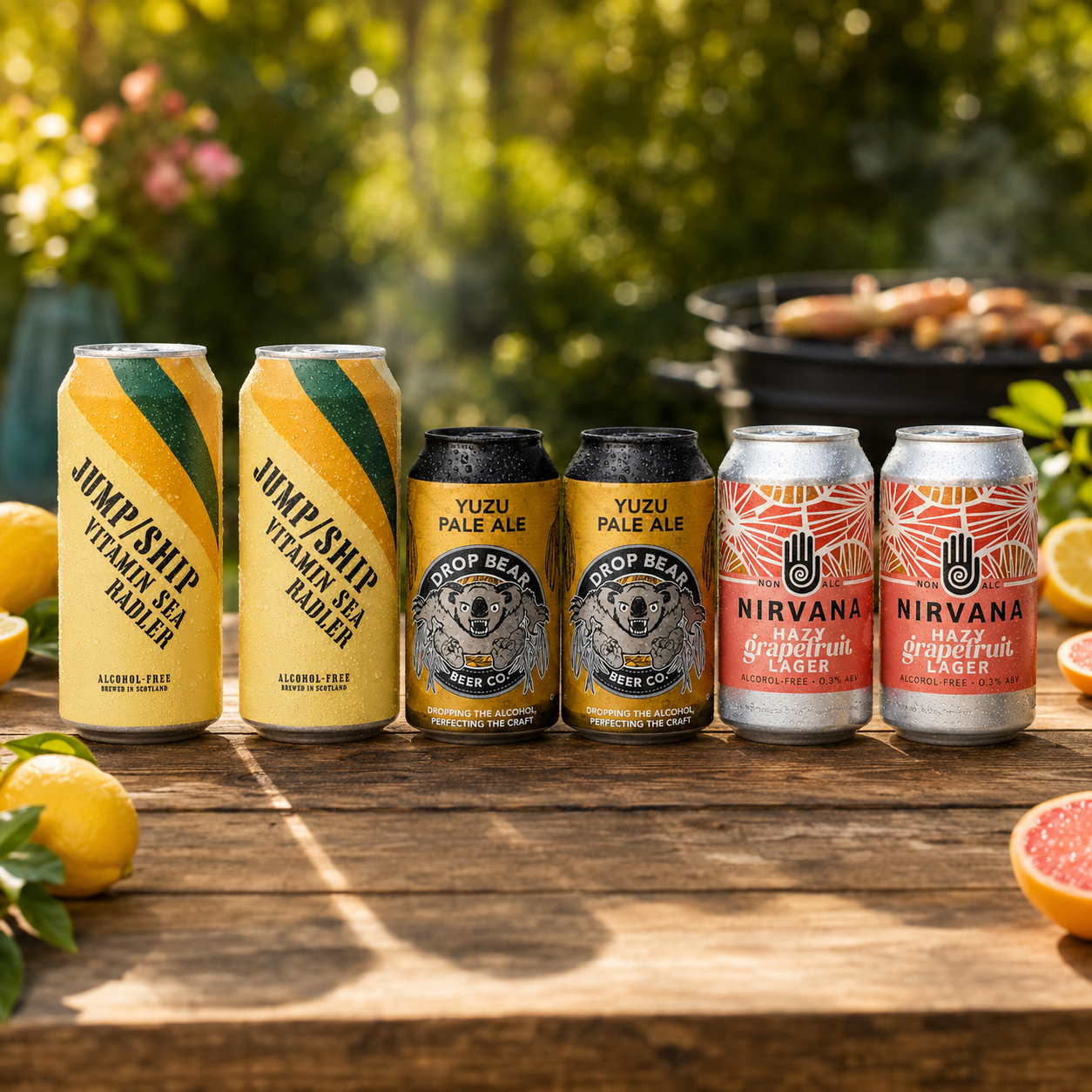 Fruitier BBQ Alcohol Free Beer Case