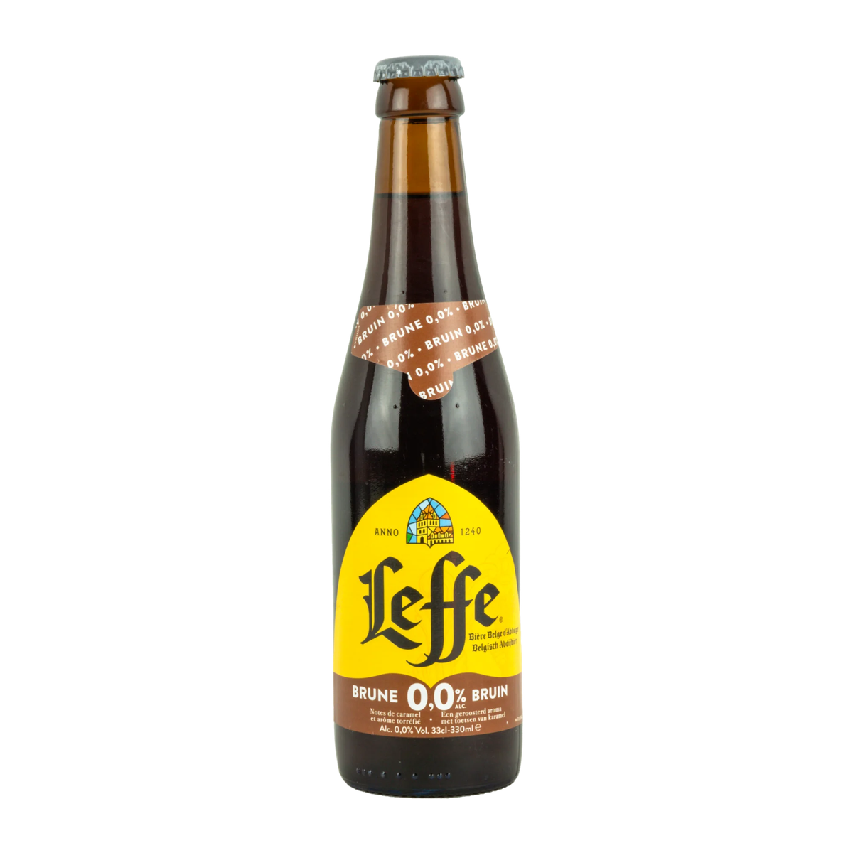 Leffe Bruin 0.0% - Alcohol Free Belgian Brown Abbey Beer