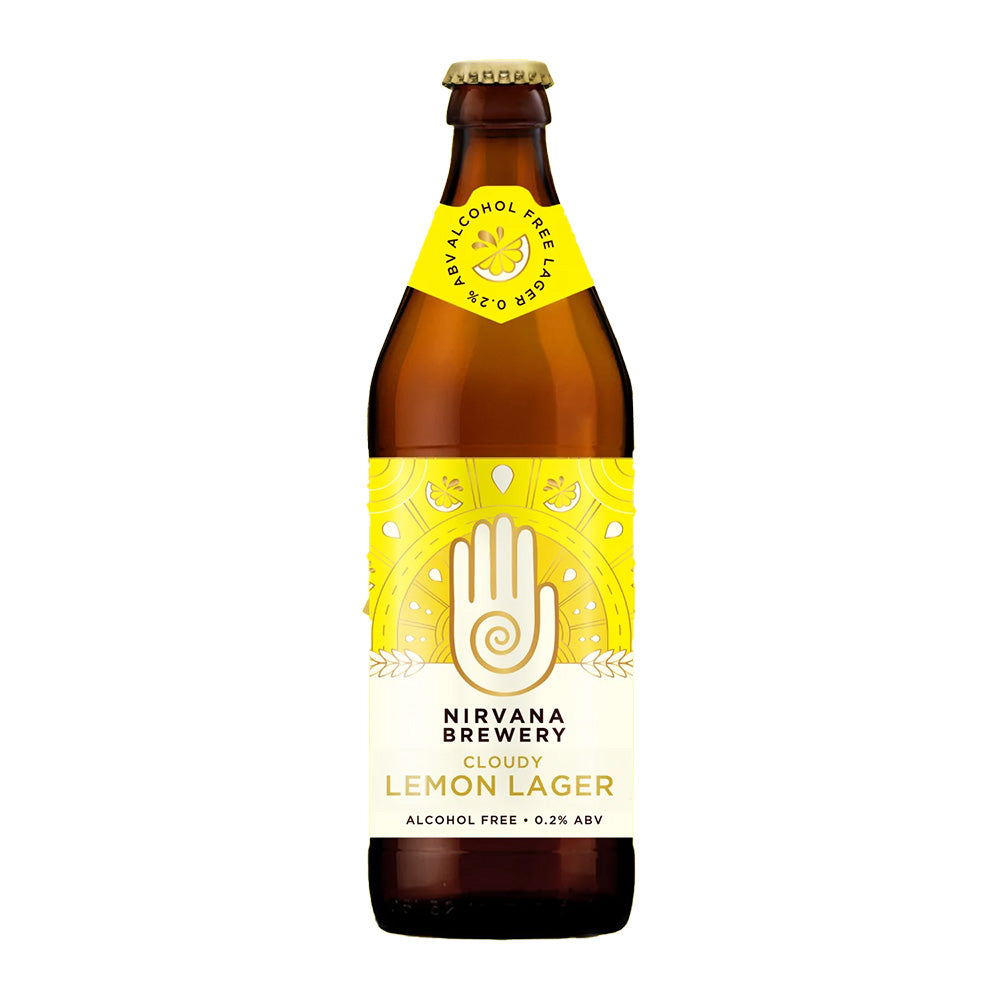 Nirvana Brewery Cloudy Lemon Lager - Non-Alcoholic Bavarian Beer