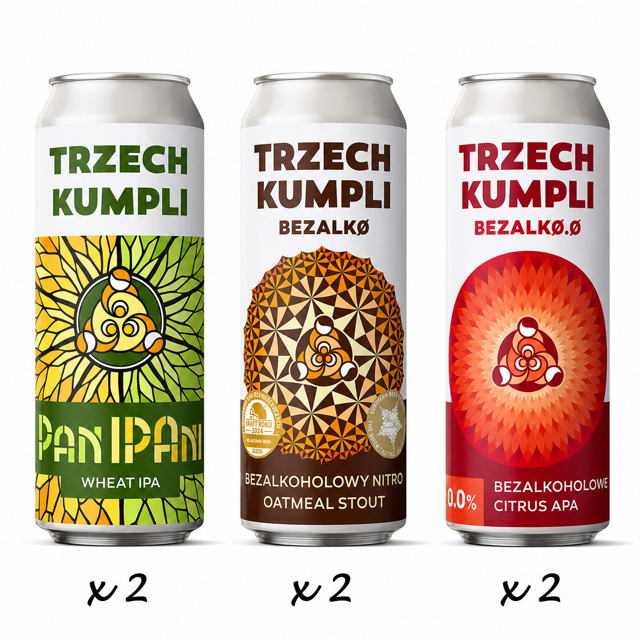 Trzech Kumpli Alcohol Free Polish Craft Beer Mixed Case