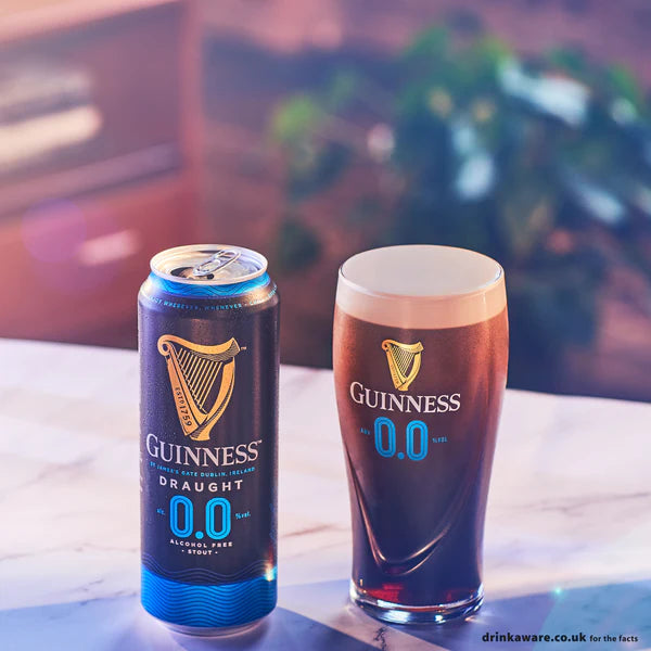 Guinness 0.0% ABV - A Classic Flavour Without the Alcohol