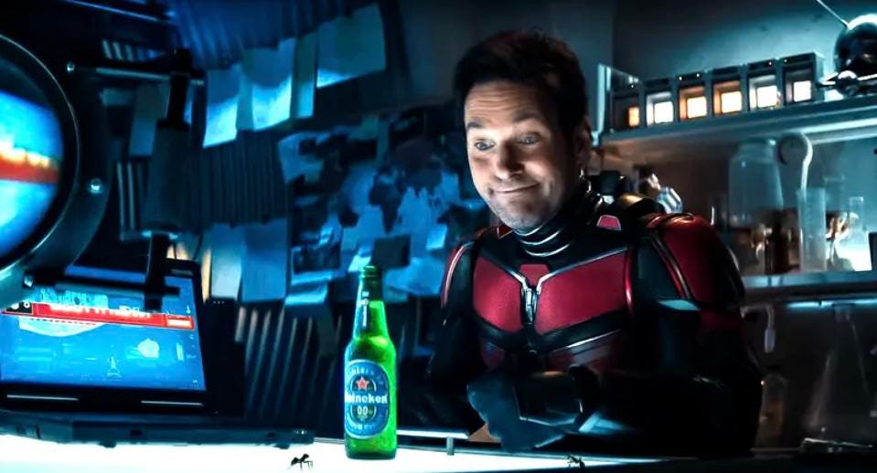 Ant-Man And Heineken Join Forces In First Super Bowl Commercial For Non-Alcoholic Beer