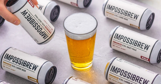 Impossibrew's non-alcoholic lager - A Crisp and Invigorating Alcohol-Free Lager Experience
