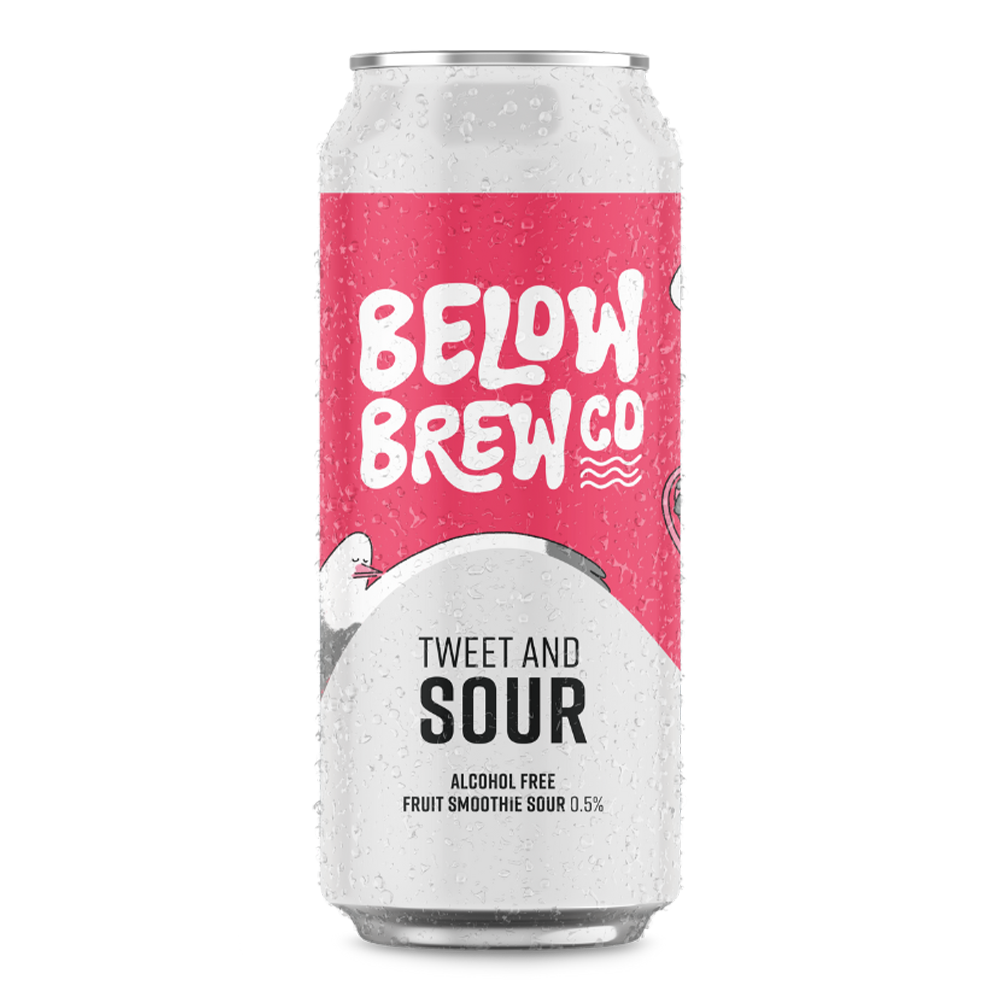 Below Brew Co (Lowtide Brewing) Tweet & Sour - Low Alcohol Smoothie Sour Beer