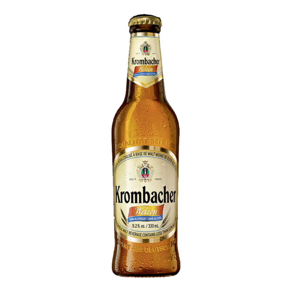 Krombacher Weizen Wheat Beer - Non Alcoholic German Beer