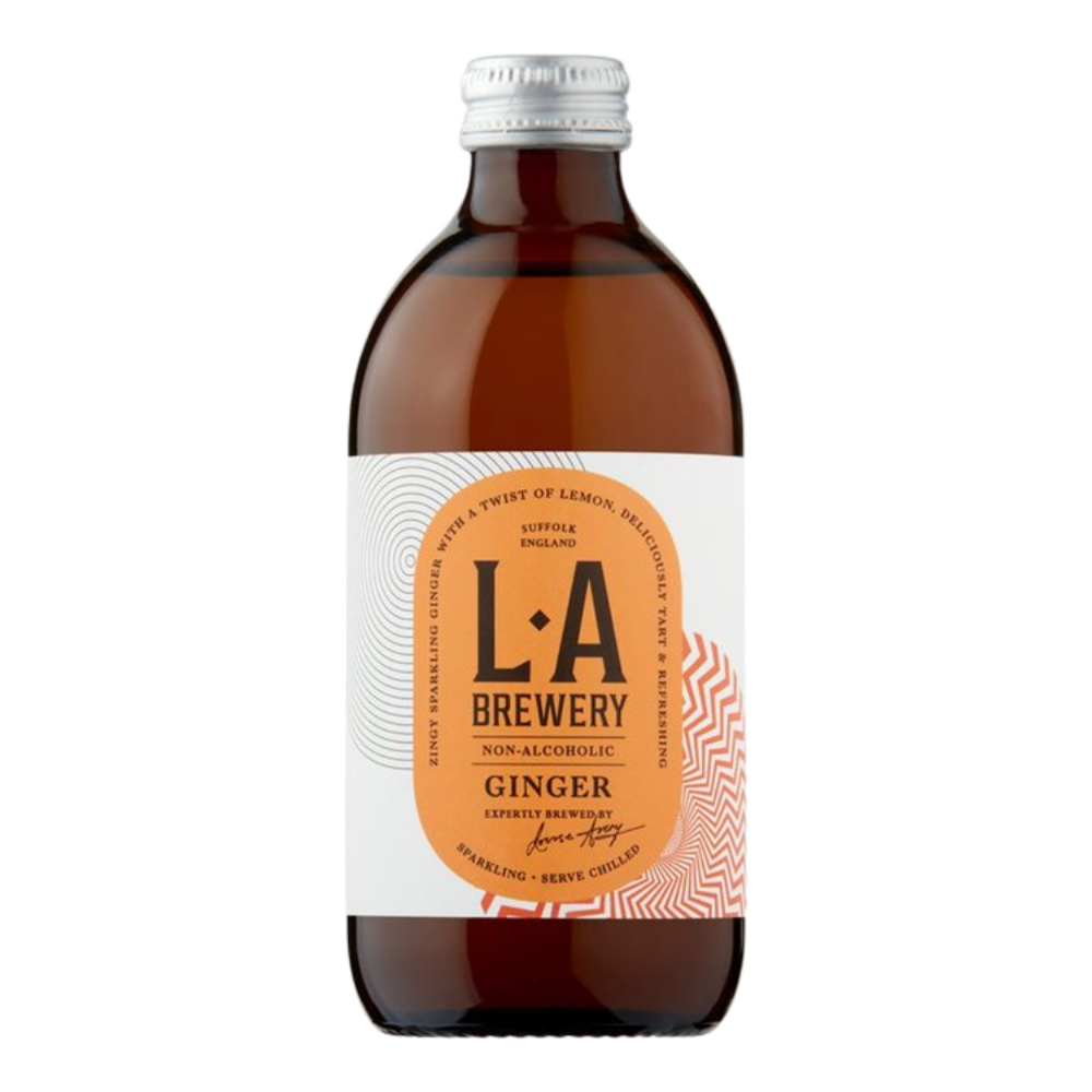 LA Brewery Ginger - Non Alcoholic Kombucha