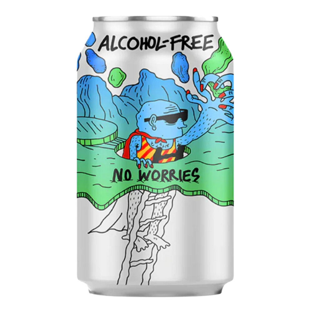 Lervig No Worries IPA alcohol free ipa