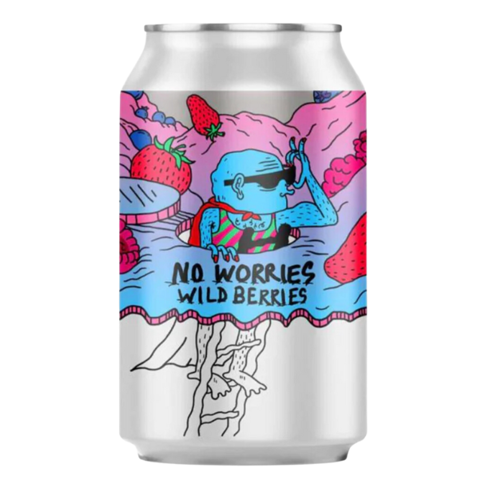 Lervig No Worries Wild Berries - Non Alcoholic Beer