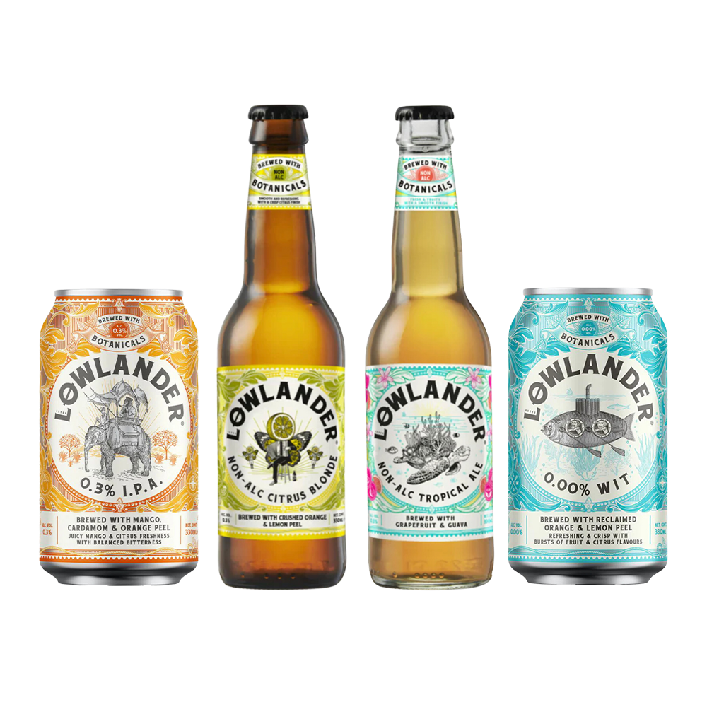 Lowlander Mixed Case - Non Alcoholic Beer Mixed Case