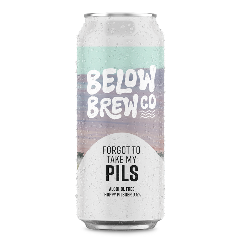 Below Brew Co Forgot To Take My Pils alcohol free lager