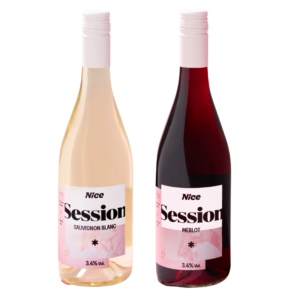 Nice Session Lower Alcohol Wine Mixed Case (2 Bottles)