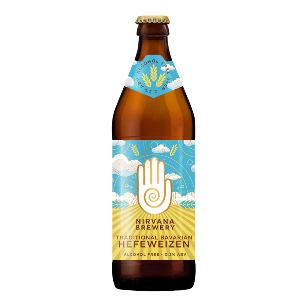 Nirvana Hefeweizen alcohol free wheat beer