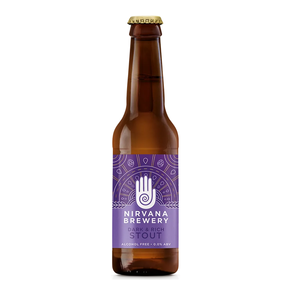Nirvana Dark & Rich alcohol free stout