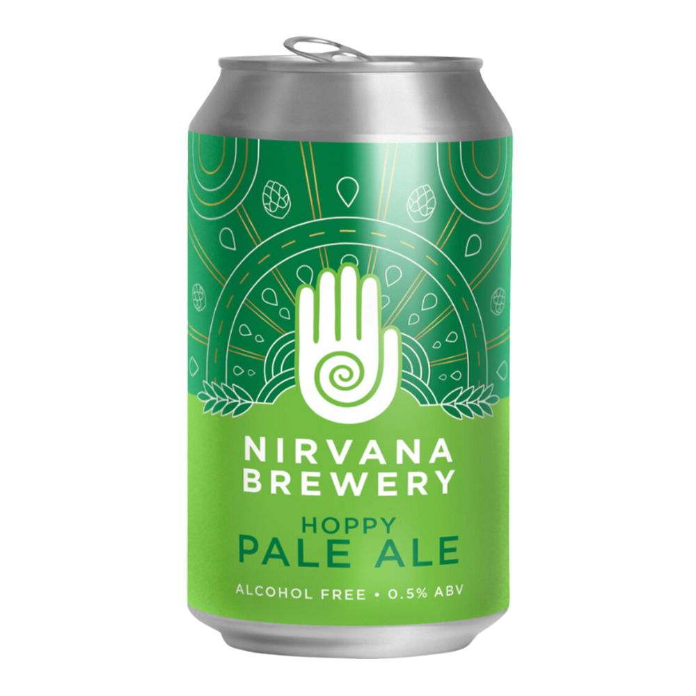 Nirvana Brewery Hoppy - Non Alcoholic Pale Ale Can